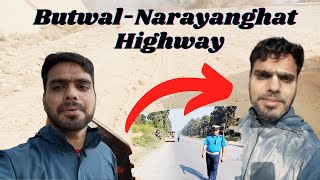 ButwalNarayanghat Highway  Daunne ko dhulo  moto vlog  postal Hughway [upl. by Alram]