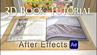 Custom 3D Book Tutorial for After Effects  Make Your Storybook Animation [upl. by Schwartz879]