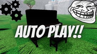 HOW TO AUTO PLAY PIANO ON ROBLOX [upl. by Fenner75]