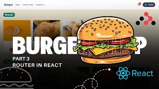 Part 3  Routers in React JS reactjs router reactrouter [upl. by Tatia920]