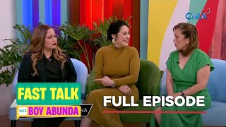 Fast Talk with Boy Abunda Ang sikreto ng “The Triplet” sa matagal na pagsasama Full Episode 263 [upl. by Ernaline543]