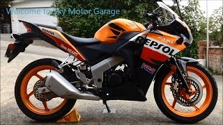 DIY Honda 2012 CBR 125R Oil Change amp Spark Plug Change [upl. by Astra152]