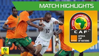 GHANA 01 ZAMBIA  The Match that led Zambia to the 2012 AFCON finals Unforgettable memories [upl. by Leidag]