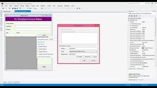 How to Develop a Simplest Invoice Maker in VBnet  Video02 [upl. by Haya]