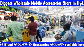 Wholesale Mobile Accessories Store in Hyderabad  Cheap amp Best  Video Call amp Transport Facility [upl. by Hobbie]