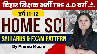 BPSC TRE 40 Vacancy 2024  BPSC PGT Home Science Syllabus amp Exam Pattern 2024 [upl. by Kcirdez200]