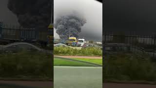 Zeer grote brand in Roosendaal [upl. by Meador]