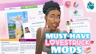 musthave NEW mods for the Sims 4 lovestruck to improve gameplay [upl. by Santa]