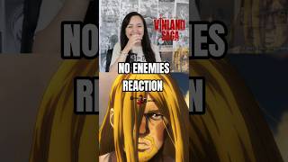 Vinland Saga NO ENEMIES REACTION VinlandSaga anime [upl. by Ohcamac328]