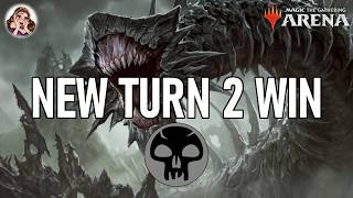 We Made A 100 DMG Turn 2 OTK Wurm Combo  MTG [upl. by Aksel]