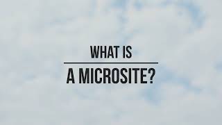 What is a Microsite [upl. by Bohlen]