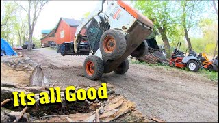 First test with a new skid steer attachment [upl. by Reider]