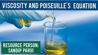 Physicsforclass11 Hydrodynamics HD1  Viscosity amp Poiseuilles Equation [upl. by Irving]