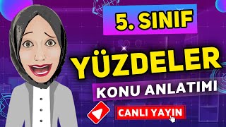 YÜZDELER  5 Sınıf Matematik 2023 [upl. by Blase]