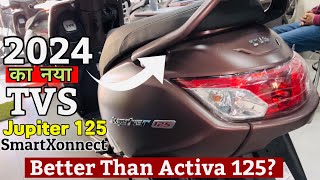 TVS Jupiter 125 SmartXonnect Matte Copper Bronze  Should you buy   Better from Activa 125 [upl. by Nila]