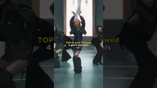 TOP10 most followed 4 gen kpop idols pt 1 kpop shorts [upl. by Olcott]