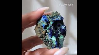 Moonpath Stones  AZ24 Azurite Malachite An Hui [upl. by Rich488]