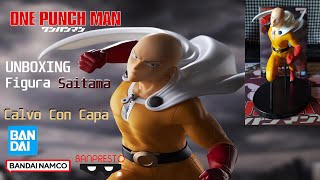 Figura Saitama One Punch Man Bandai Unboxing en Español [upl. by Nyrrad]