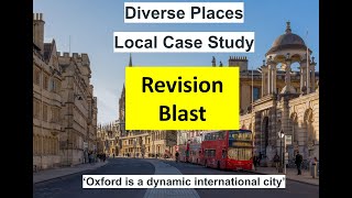 EDEXCEL A LEVEL Geography Diverse Places [upl. by Nifares822]