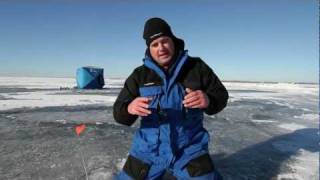 Jason Mitchell Tip on TipUp Fishing for Walleyes [upl. by Cardie]