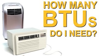 How Many BTUs Do I Need How To Properly Size A Room Air Conditioner  PartSelectcom [upl. by Pasco451]