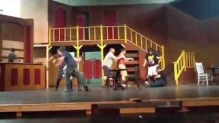 Merry Wives Bar Fight Rehearsal [upl. by Weirick]