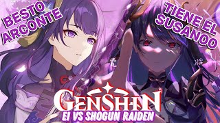 Ei vs Shogun Raiden BOSS FIGHT GENSHIN IMPACT [upl. by Leontina740]