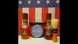 Focus Evolution shavette Regiment Bravura and Bravura aftershave and cologne [upl. by Ahsatam]