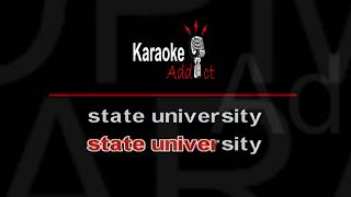 STATE U  YANO OPM Karaoke [upl. by Grochow]