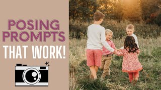 Posing Prompts for Kids that WORK  Family Photography [upl. by Nnayar]