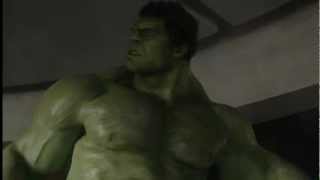 The Avengers  The Hulk smashes Loki scene  Puny God HD 1080p [upl. by Aietal]