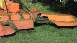 quotPerfectquot Model DR adjustable width Rotary Mower with wings [upl. by Vas]