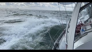 Sailing Markermeer 2020 57 Bft Hallberg Rassy 34 Admiraal [upl. by Ramyaj909]