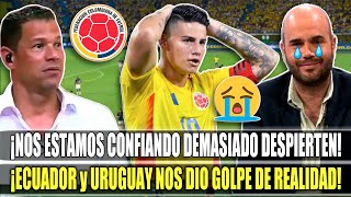 ¡BAÑO DE HUMILDAD PERIODISTAS COLOMBIANOS ASUSTADOS POR DEBACLE DE COLOMBIA EN ULTIMOS PARTIDOS [upl. by Shishko367]