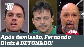 quotEle é LIMITADÍSSIMOquot Fernando Diniz é DETONADO após nova demissão [upl. by Devan]