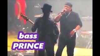 PRINCE on bass feat Chuck D  Melbourne 2012 Live [upl. by Ecydnak]