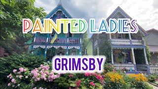 The Painted Ladies of Grimsby The Colourful Gingerbread Houses of Grimsby Grimsby Beach Ontario [upl. by Ardyaf744]