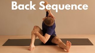 Full Back Sequence Spine Stretch  Active Isolated Stretching [upl. by Rycca]