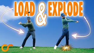 The LOAD amp EXPLODE Swing Trick For Maximum Distance With The DRIVER [upl. by Konopka]