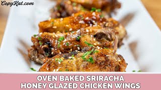 Sriracha Honey Glazed Wings [upl. by Marko346]