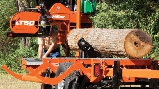 LT50 Hydraulic Portable Sawmill Walkthrough  WoodMizer [upl. by Heise]