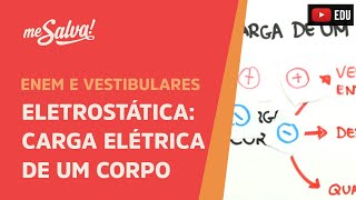 Me Salva ELT02  Eletrostática  Carga Elétrica de um Corpo [upl. by Ethyl]