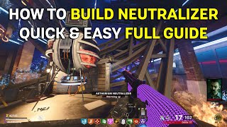 How To Build Neutralizer Forsaken  Cold War Zombies [upl. by Satsoc245]