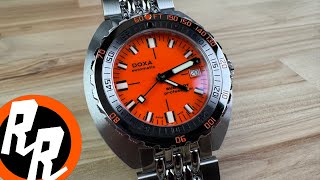 Doxa Sub 300T Professional Orange Dial Exquisite Timepieces [upl. by Swift]