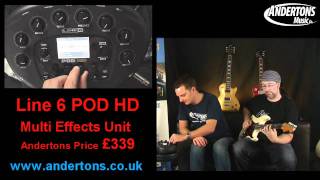 Line 6 POD HD Demo  Part 2 [upl. by Nedloh]