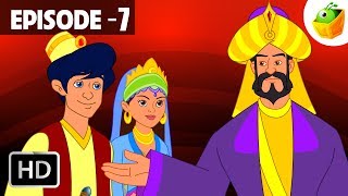 अलादीन और चालाक जादूगर  Aladdin and the Clever Magician Arabian Nights Episode 7  Hindi Kahaniya [upl. by Jollenta]