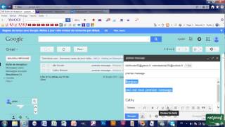 3b  Ecrire envoyer un mail avec Gmail les différents champs [upl. by Metts359]