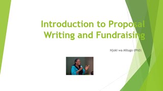 Proposal Writing and Fundraising Course [upl. by Whitcomb]