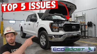 Ford F150 35L EcoBoost V6 Engine Heavy Mechanic Review  Top 5 ISSUES [upl. by Noirb871]