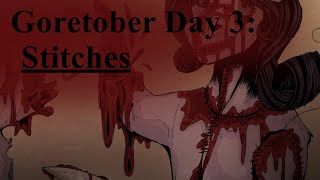 SPEEDPAINT  Goretober Day 3 Stitches  MLP GrimdarkGore [upl. by Annaierb]